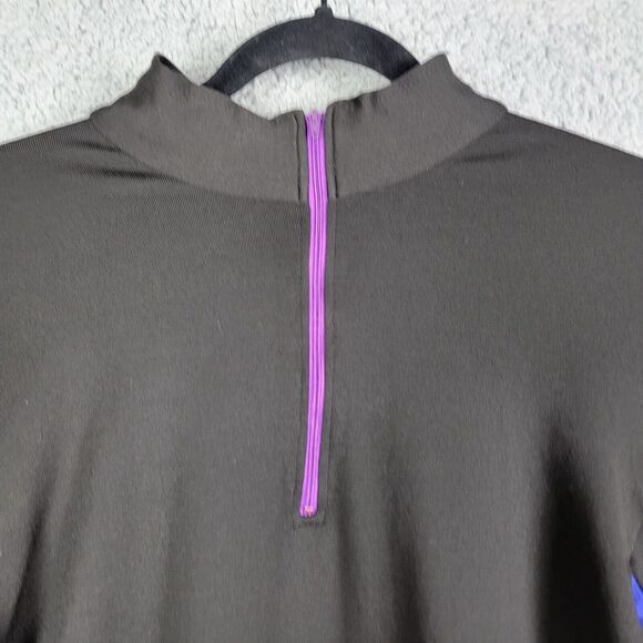 Vintage Early Winters Performance Jacket Unisex Large Black Vented Underarms - Picture 4 of 16